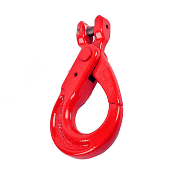 BA Products G8-115-516 5/16 Grade 80 SELF Locking Sling Hook with Clevis for Chain WLL 4500 LB 
