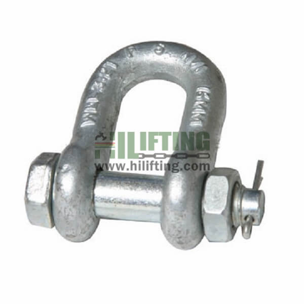 AS 2741 (Australian) Type Grade S Dee Shackle With Safety Pin