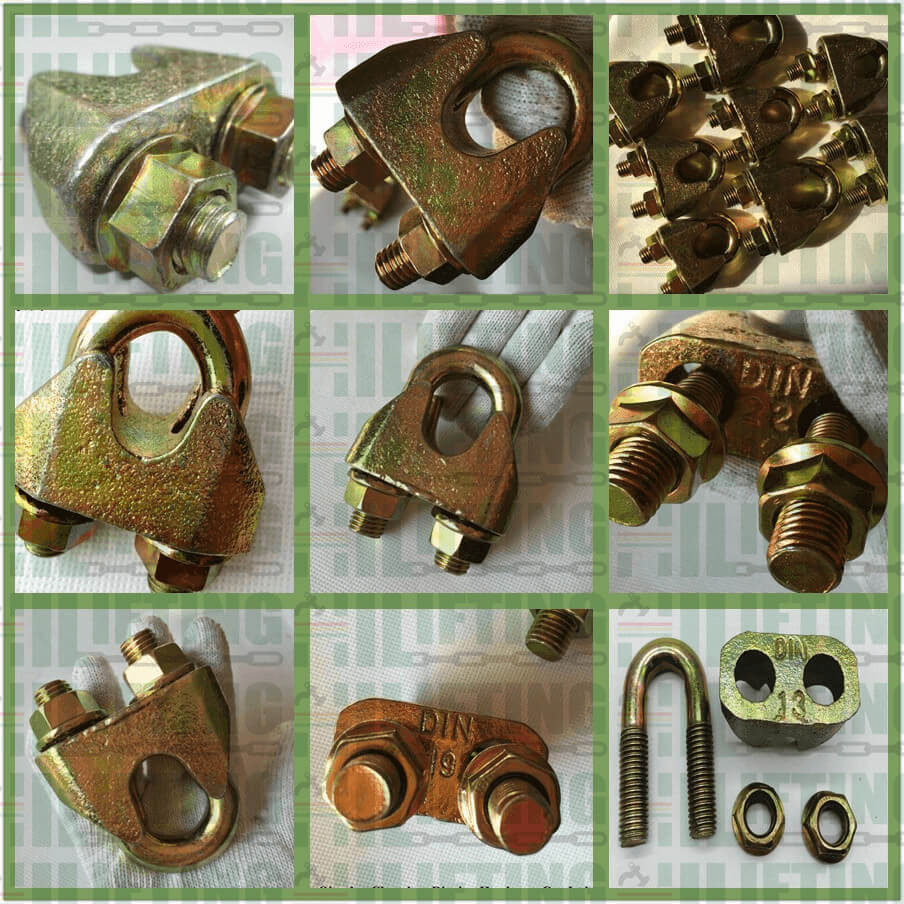 DIN1142 Malleable Wire Rope Clip Supplier Hilifting
