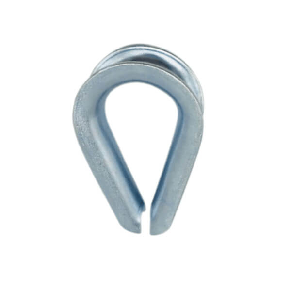 DIN6899 A Galv Wire Rope Thimble