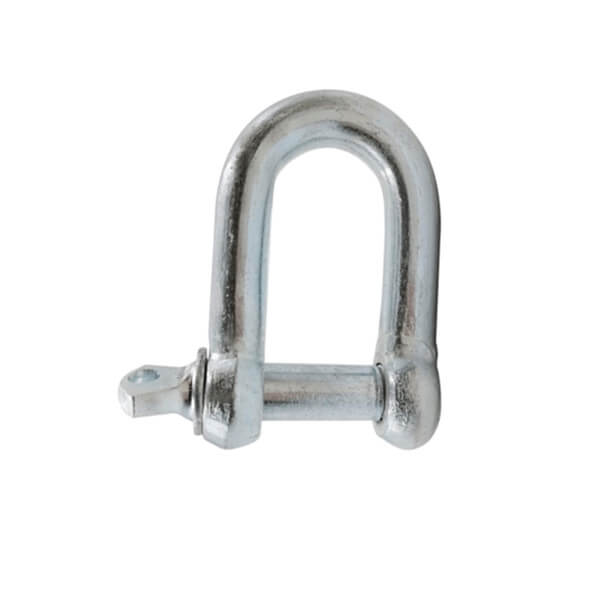 12MM GALVANISED DEE D SHACKLES LINK CHAIN CONNECTOR TOWING LIFTING X3 