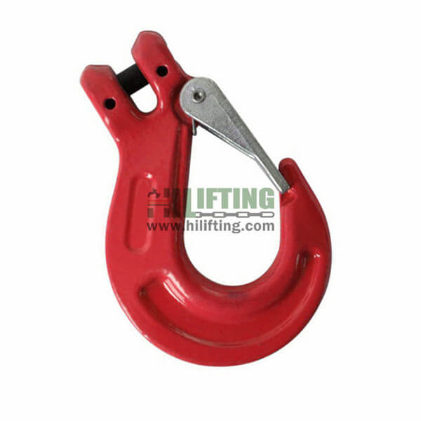 G80 European Type Clevis Sling Hook With Cast Latch-333