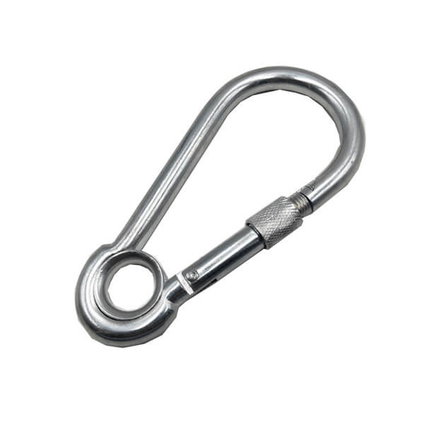 Galvanized Snap Hook With Eyelet And Screw