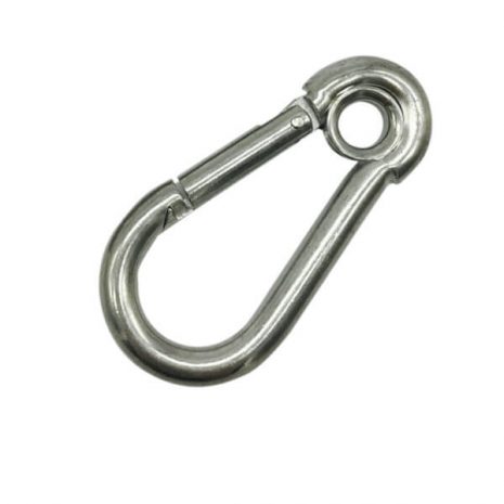Zinc Plated Snap Hook With Eyelet DIN5299A
