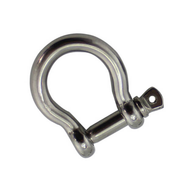 Stainless Steel 316 European Commercial Large Bow Shackle
