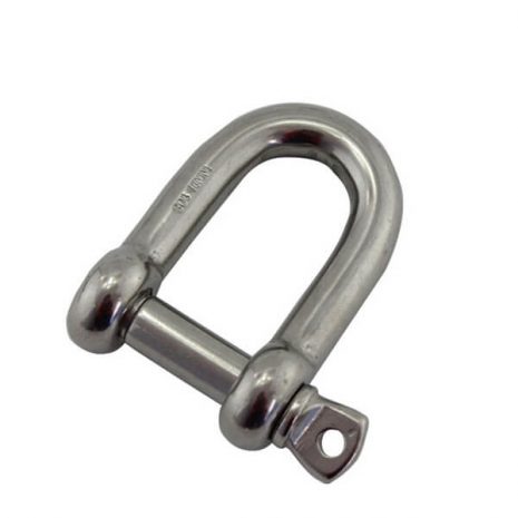 Stainless Steel 316 European Commercial Large D Shackle