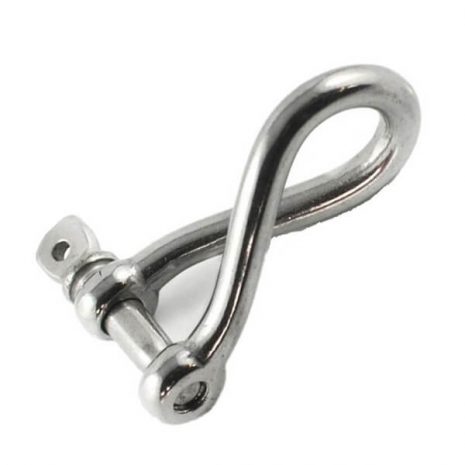 Stainless Steel 316 Twisted Shackle