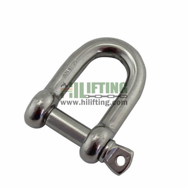 Stainless Steel European Commercial Large D Shackle