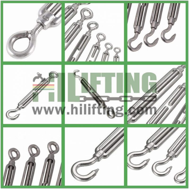 JIS Stainless Steel Turnbuckle Eye Hook Supplier Hilifting