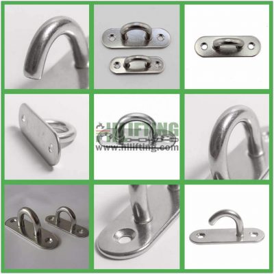 Stainless Steel Oblong Pad Eye Details