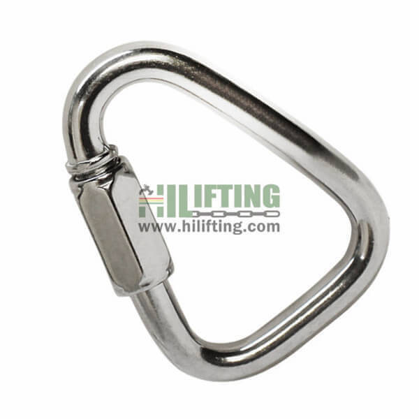 Stainless Steel Quick Link Delta Shaped