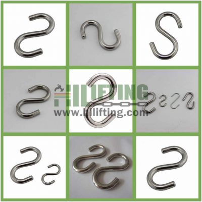 Stainless Steel Symmetric S Hook Details