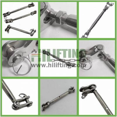 Stainless Steel Closed Body Turnbuckle Toggle And Toggle 4 Stainless Steel Toggle and Toggle Terminal European Type Turnbuckle Details