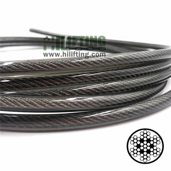 7X19 PVC Coated Stainless Steel Wire Rope