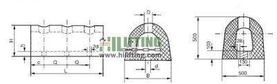 D Type Rubber Fender 2 D type Rubber Fender Sketch