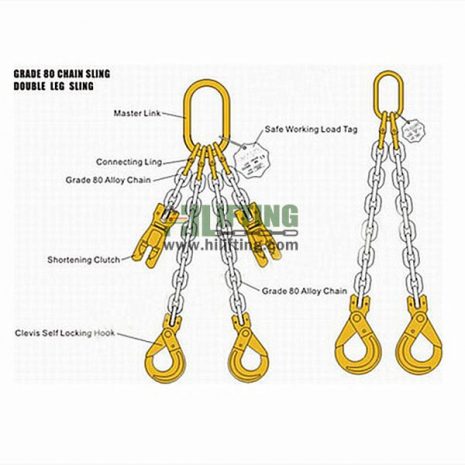 Grade 8 2 Leg Chain Sling