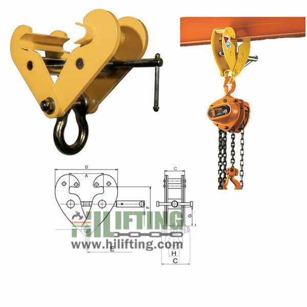 Standard Beam Clamp With Shackle