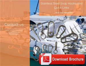 Stainless Steel Snap Hooks And Quick Links Download