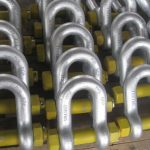 Hot dipped galvanized shackle