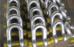 Hot dipped galvanized shackle