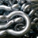 Zinc-coated shackle